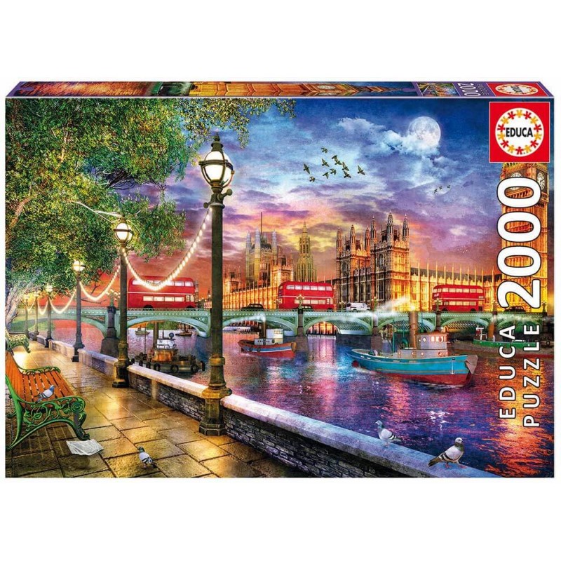 Puzzle Educa Londra al tramonto 2000 pezzi 