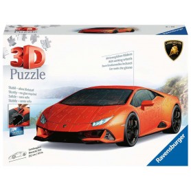 Puzzle 3D Ravensburger Lamborghini Huracán EVO 140 Pezzi Ravensburger - 1