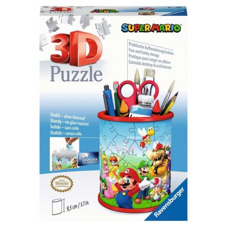 Puzzle 3D Ravensburger Portamatite Super Mario 57 pezzi Ravensburger - 1