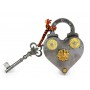 lucchetto di ferro a forma di cuore Logica Giochi - 4