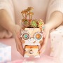 Robotime Cucciolo del vaso di fiori DIY Robotime - 2