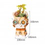 Robotime Cucciolo del vaso di fiori DIY Robotime - 3