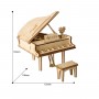 Robotime Pianoforte a coda DIY Robotime - 4
