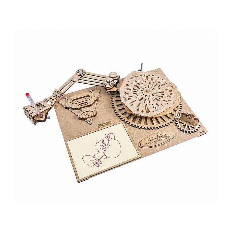 Gioco ad incastro in legno robot Tender Leaf Toys