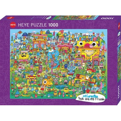 Puzzle Heye Le penne sono i miei amici di 1000 pezzi Heye - 1