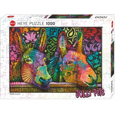 Puzzle Heye Amore di asino 1000 pezzi Heye - 1