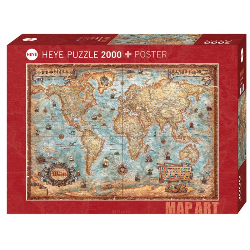 Rompecabezas Puzzle Heye 4000 Piezas: Ryba - Arte De Cerdos