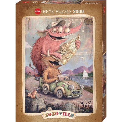 Puzzle Heye De Ruta 2000 Pezzi Heye - 1