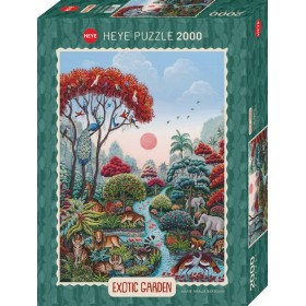 Puzzle Heye Paradiso della fauna selvatica 2000 pezzi Heye - 1