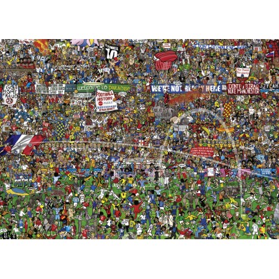 Puzzle Heye Storia del calcio 3000 pezzi Heye - 1
