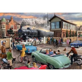 Puzzle Falcon Il passaggio a livello di 1000 pezzi Falcon - 1