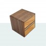 Yosegi 2 Sun 4 stadio scatola giapponese con cassetto Oka Craft - 3