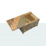Yosegi Japanese Box 3 Sun 12 Stages V2 Oka Craft - 2