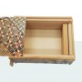 Scatola Puzzle Giapponese Yosegi 4 Sun 14 Passaggi Oka Craft - 5