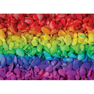 Puzzle Educa Pietre colorate di 500 pezzi Puzzles Educa - 1