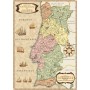 Puzzle Educa Mappa storica del Portogallo di 500 pezzi Puzzles Educa - 1