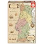 Puzzle Educa Mappa storica del Portogallo di 500 pezzi Puzzles Educa - 2