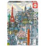 Puzzle Educa Parigi di 1000 pezzi Puzzles Educa - 2