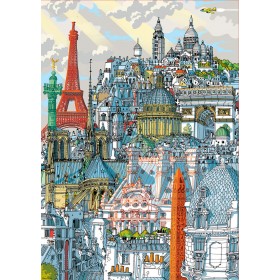 Puzzle Educa Parigi di 1000 pezzi Puzzles Educa - 1