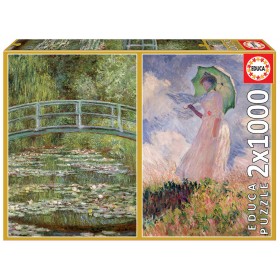 Puzzle Educa Collezione Monet di 2 x 1000 pezzi Puzzles Educa - 1