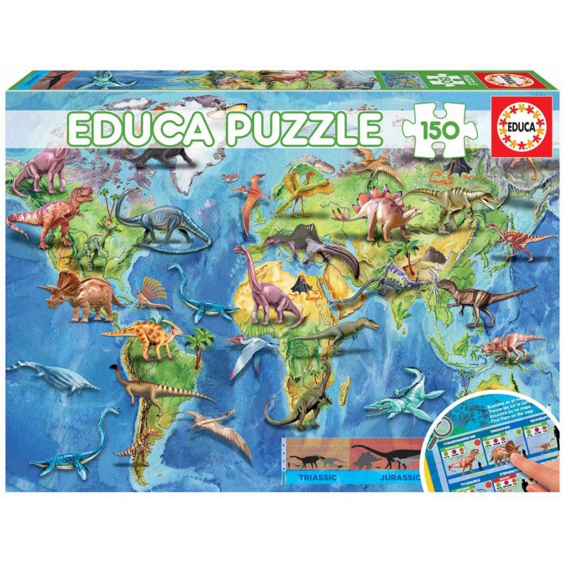 Puzzle The World, mappa politica di 4000 pezzi, Educa 