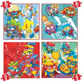 Maleta Progressisti Superthings 12-16-20-25 pezzi Puzzles Educa - 1