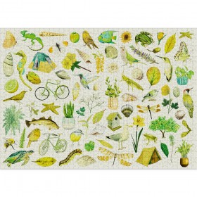 Puzzle Cloudberries Green de 1000 Cloudberries - 1