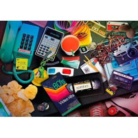 Puzzle Clementoni Nostalgia degli anni 80 1000 pezzi Clementoni - 2