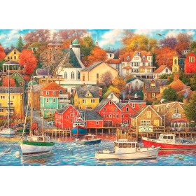 Puzzle Clementoni Buon giorno nel porto di 1500 pezzi Clementoni - 1