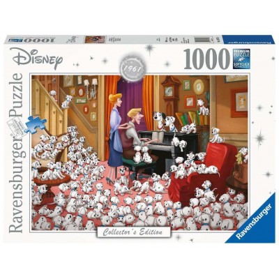 Puzzle Ravensburger 101 Dalmati 1000 Pezzi Ravensburger - 1