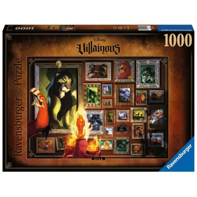 Puzzle Ravensburger Villains Disney: Scar 1000 Pezzi Ravensburger - 1