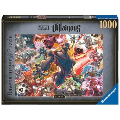 Puzzle Ravensburger Marvel Villains: Ultron 1000 Pezzi Ravensburger - 1