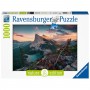 Puzzle Ravensburger Tramonto sulla montagna dei 1000 pezzi Ravensburger - 2