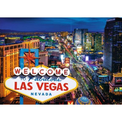 Puzzle Ravensburger Viva Las Vegas 1000 Pezzi Ravensburger - 1