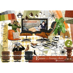 Puzzle Ravensburger Classici del design Eames 1000 pezzi Ravensburger - 1