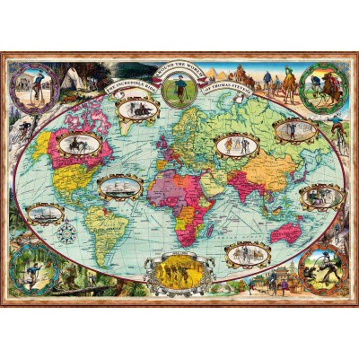 Puzzle Ravensburger Bicicletta attraverso la storia 1000 pezzi Ravensburger - 1