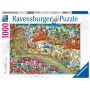 Puzzle Ravensburger Case di funghi floreali da 1000 pezzi Ravensburger - 2
