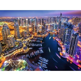 Puzzle Ravensburger Dubai Marina 1500 Pezzi Ravensburger - 1