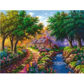 Puzzle Ravensburger River Cottage 1500 pezzi Ravensburger - 1