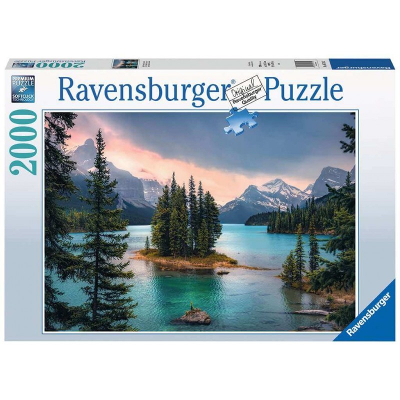 Puzzle Ravensburger Isola degli spiriti in Canada di 2000 pezzi