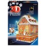 Puzzle 3D Ravensburger Casa di pan di zenzero edizione notturna 216 pezzi Ravensburger - 1