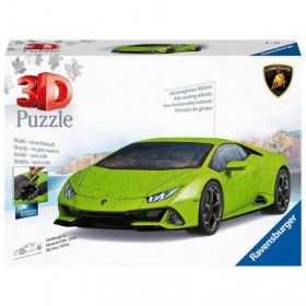 Puzzle 3D Ravensburger Lamborghini Huracan Huracan Evo Verde 108 pezzi Ravensburger - 1