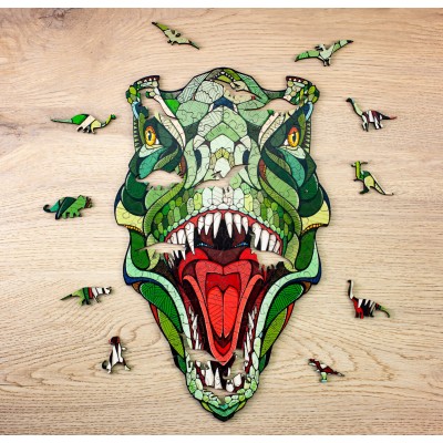 Puzzle Eco Wood Art T-Rex Eco Wood Art - 1