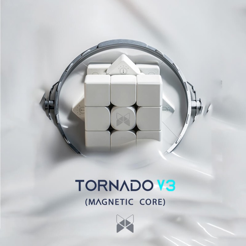 Cubo Mágico X-man Tornado V3 Standard - Magnético 3x3 - Chess Cuber