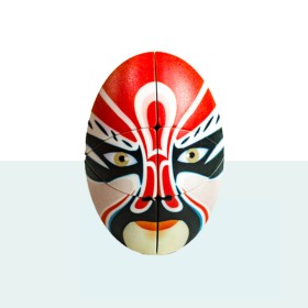 Chinese Opera GuanYu 2x2 Calvins Puzzle - 1