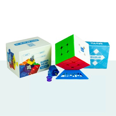 Moyu cube Gioco Da Tavolo Magnetico Con Cubo Di Rubik Senza Adesivo RS3M  2020 Trasparente