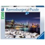 Puzzle Ravensburger Inverno a New York 1500 pezzi Ravensburger - 2