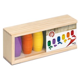 Parcheesi gettoni in legno 6 giocatori Cayro - 1
