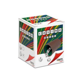 Coppa foderata con 5 dadi punteggiati Cayro - 1