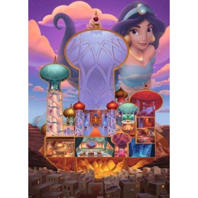 Puzzle Ravensburger Castelli Disney: Jasmine 1000 Pezzi Ravensburger - 1